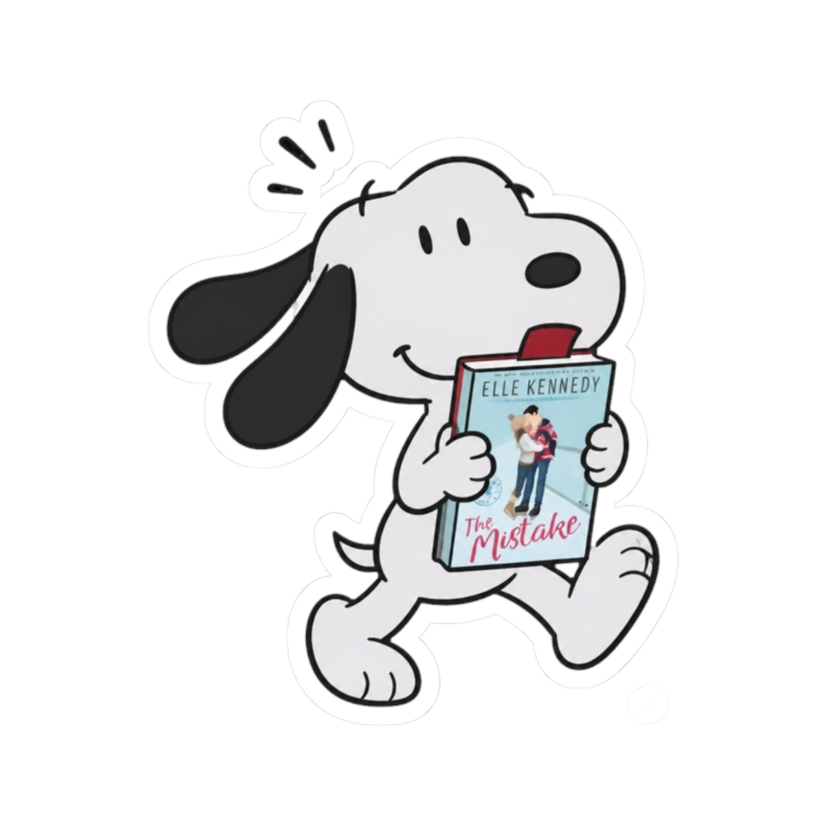 snoopy reading off campus the mistake | Elle Kennedy - alternate angle 3, merchandise