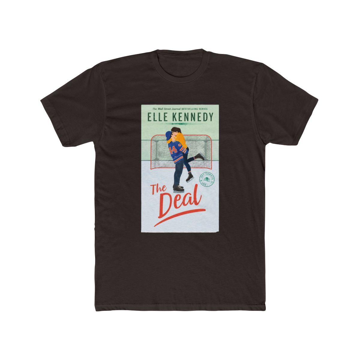 Pope Francis Reading The Deal Off Campus T Shirt | Elle Kennedy - alternate angle 2, merchandise