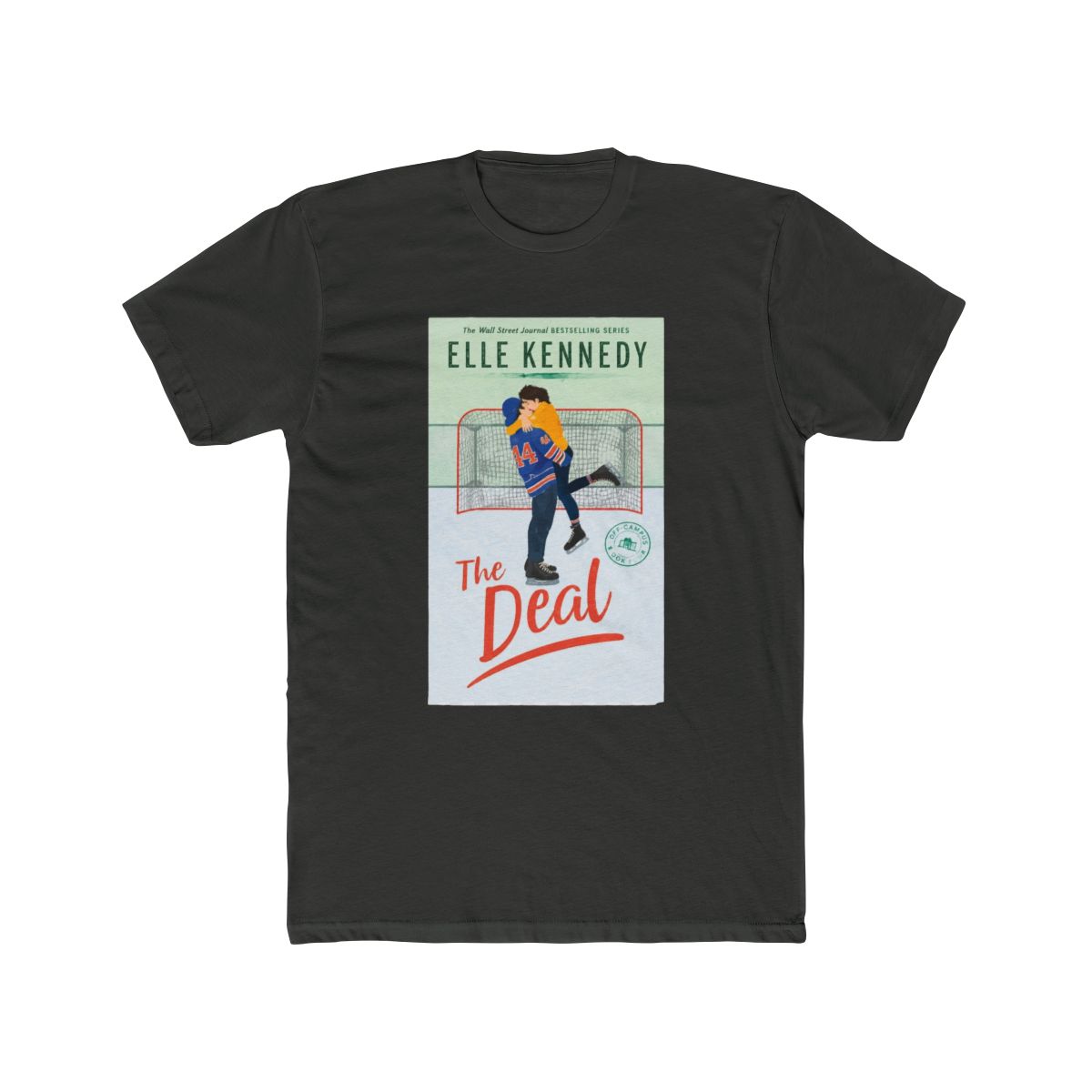 Pope Francis Reading The Deal Off Campus T Shirt | Elle Kennedy - alternate angle 5, merchandise
